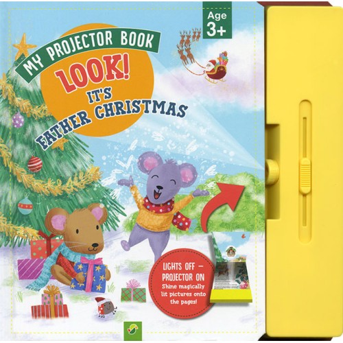 My Projector Book Look! It's Father Christmas