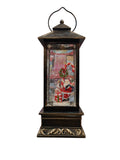 Christmas Snow Globe Lighted Musical Lantern