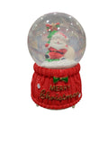 Merry Christmas Santa Snow Globe