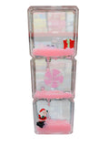 Pink Liquid Motion Bubbler Timer with Christmas