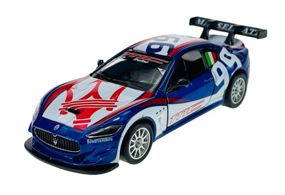 CCA 1:32Ford Mustang GT Maserati GranTurismo MC GT4 Alloy Metal Diecast Model Car