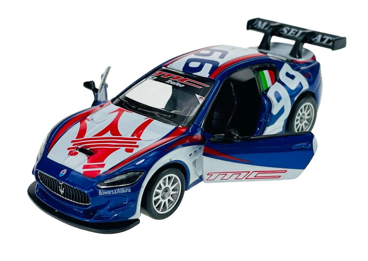 CCA 1:32Ford Mustang GT Maserati GranTurismo MC GT4 Alloy Metal Diecast Model Car