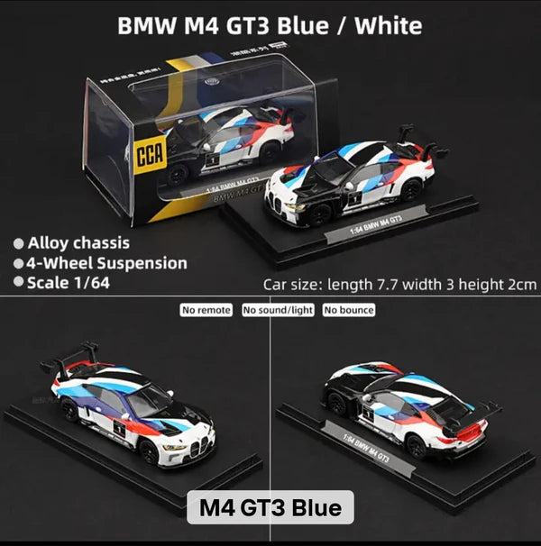 CCA Scale 1 :64 BMW M4 GT3 With Acrylic Case