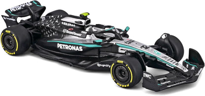 Official Bburago 2025 Mercedes-AMG W16 \#12 Kimi Antonelli 1:64 Scale Die-Cast Model Car