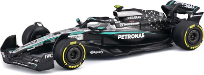 Official Bburago 2025 Mercedes-AMG W16 \#12 Kimi Antonelli 1:64 Scale Die-Cast Model Car