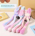 Cute Rabbit Ear Moving Earmuffs for Kids | Warm Plush Winter Headband for Boys & Girls | Soft Cozy Floppy Ear Design  (Chu Chu)