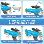 Electric Water Gun Toy Holi Pichkari, Automatic Squirt Gun