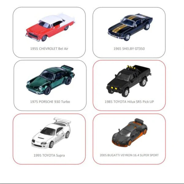 Majorette Wave 3 Premium Cars, 6-asst. Car Model - Set of 6
