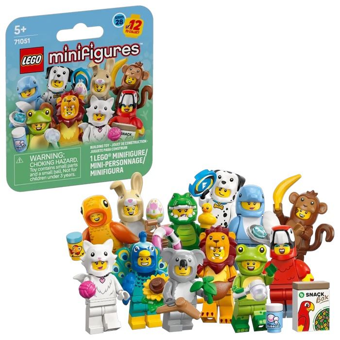 LEGO Minifigures Animal Series 28 (Set number 71051) (Set Of 2)
