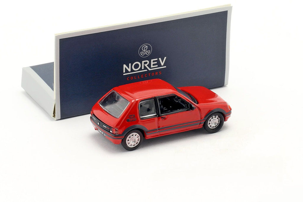 Norev 1/87 471716 PEUGEOT 205 GTi 1.9 1987 Vallelunga Red