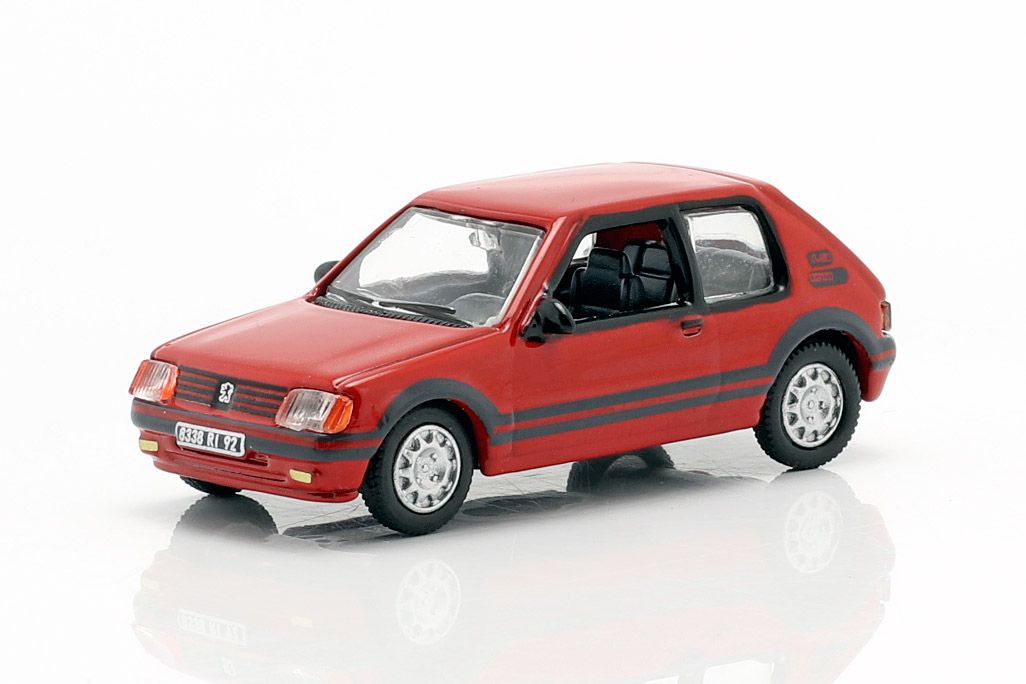 Norev 1/87 471716 PEUGEOT 205 GTi 1.9 1987 Vallelunga Red