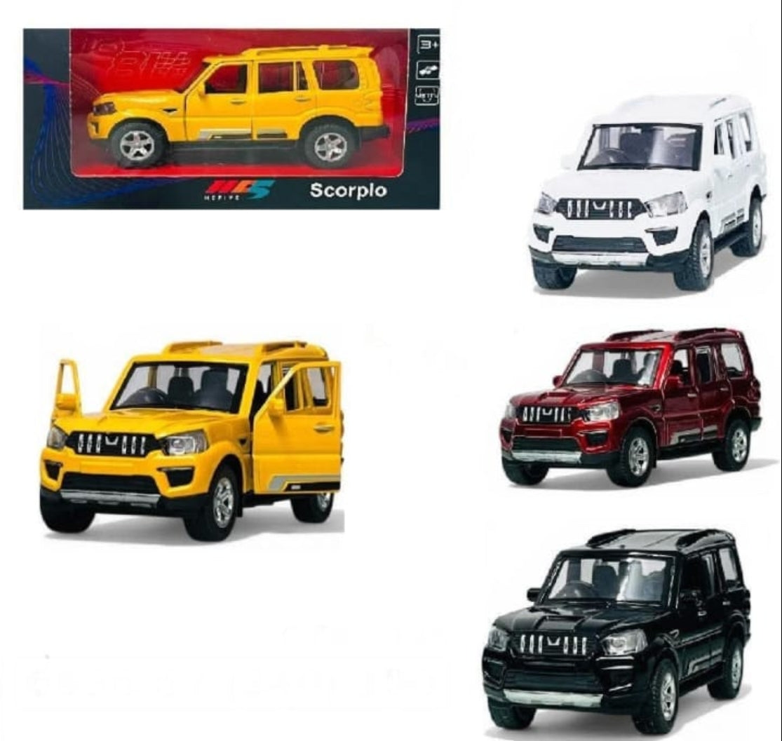 Cocoland Toys Scorpio 1:43 Scale SUV model with multiple colour variants