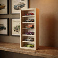 Wooden Diecast Car Display Case 6-Layer (LED OR Without LED)