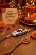Hot Wheels '11 Corvette Grand White Sport Rakhi