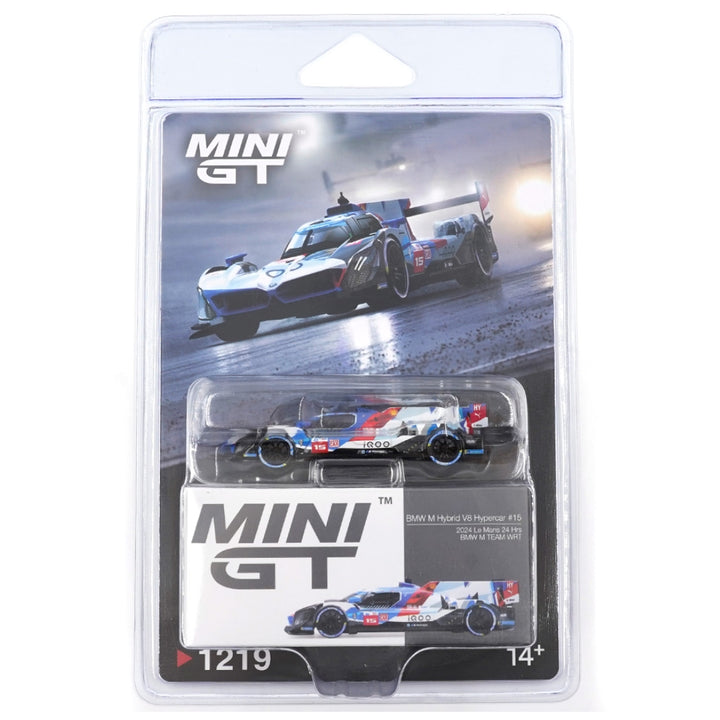 MINI GT BMW M Hybrid V8 Hypercar #15 BMW M TEAM WRT 2024 Le Mans 24 Hrs