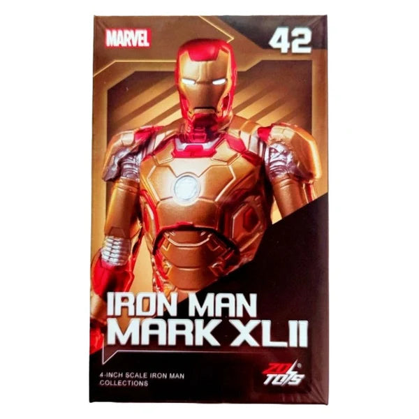 The Infinity Saga Marvel Studios  4 Inch Scale Iron Man Collection Figures by ZD Toys
