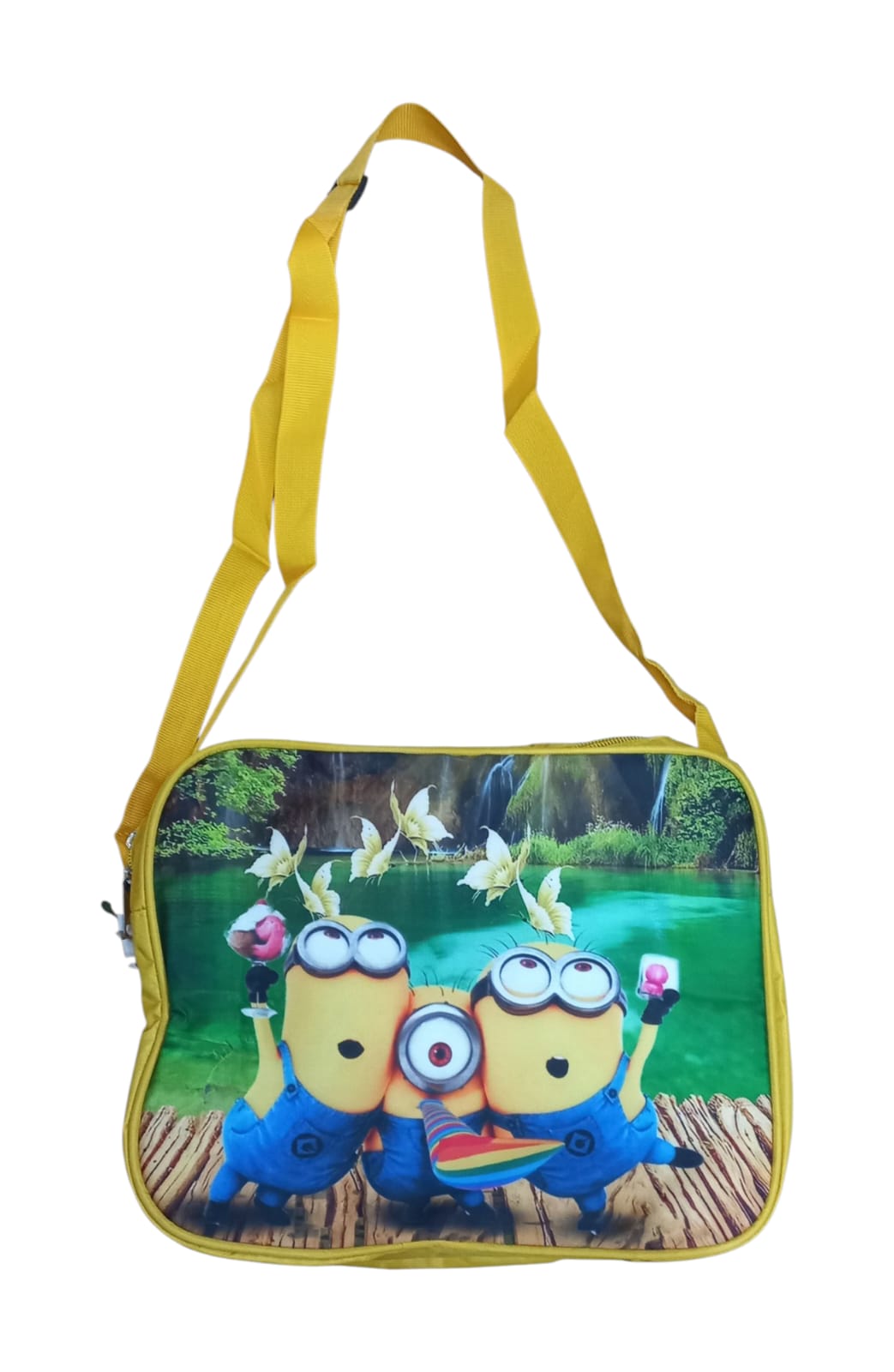 Minions Side Bag Kids ( Minions School Courier Bag )