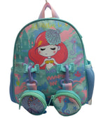 Pink Mermaid Print - Small Lightweight Colourful Daypack for girls (KIDS)