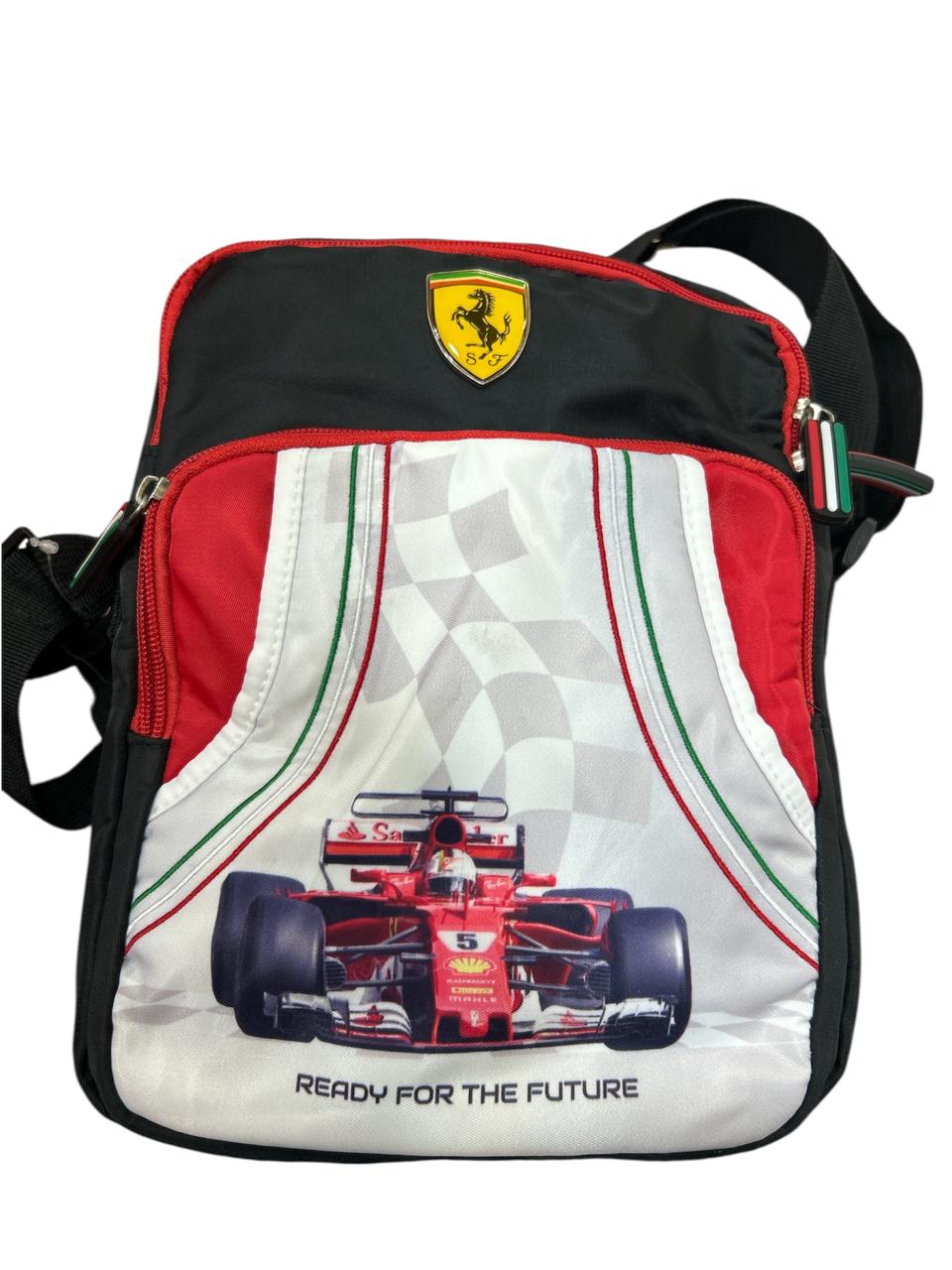 Simba Ferrari Fortune Side Bag with Zip Closure and Adjustable Strap