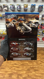 Cocoland Toyz Hot Wheels Silver Series ZAMAC collector set displayed at toy store showcasing premium packaging and included vehicles