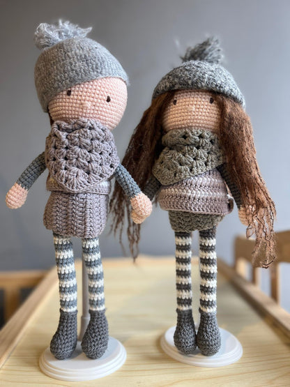 "Handmade with love, stitch by cozy stitch. This little crochet doll is a true work of Handmade Work Made By Vietnam