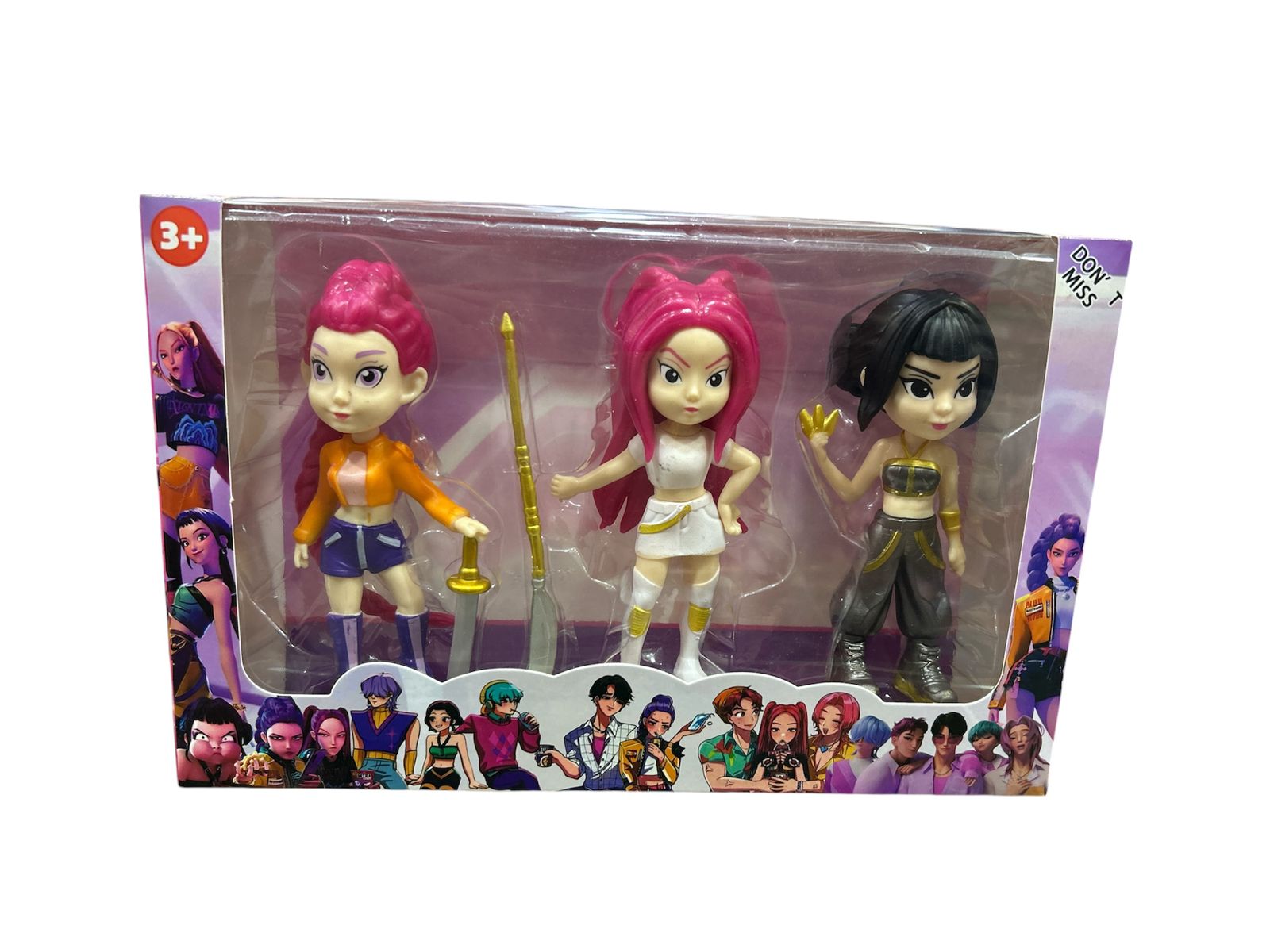 K-Pop Hunter Girl Collectible Figure Set