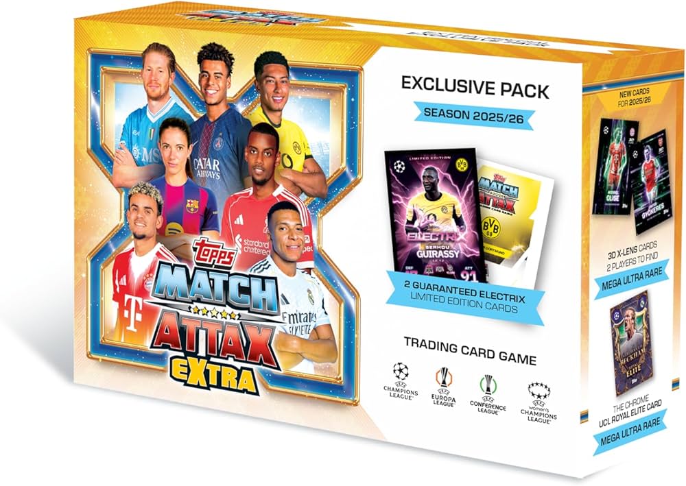 Topps Match Attax Extra 2026 Trading and Collectible Card Game