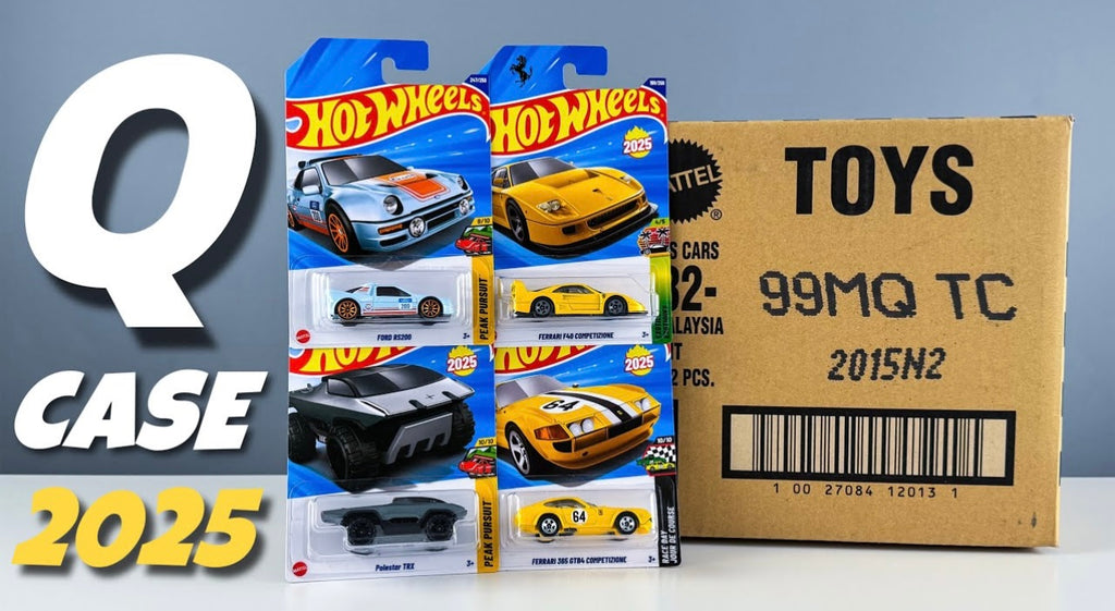 Cocoland Toyz Hot Wheels 2025 Q Case factory sealed case with featured mainline vehicles