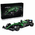 Green Racing Car Building Blocks Set – Formula 1 Style Construction Toy (1547 Pieces)