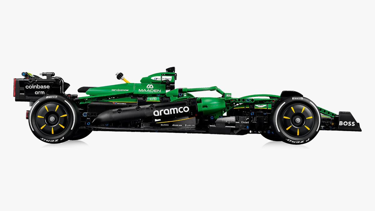 [Red Bull Racing RB20] [Ferrari SF-24] [Aston Martin Aramco AMR25 F1] [McLaren MCL39 F1] [Mercedes-AMG F1 W14 E] Car detailed 1:8 Scale Building Set Designed for Adult Fans and Collectors