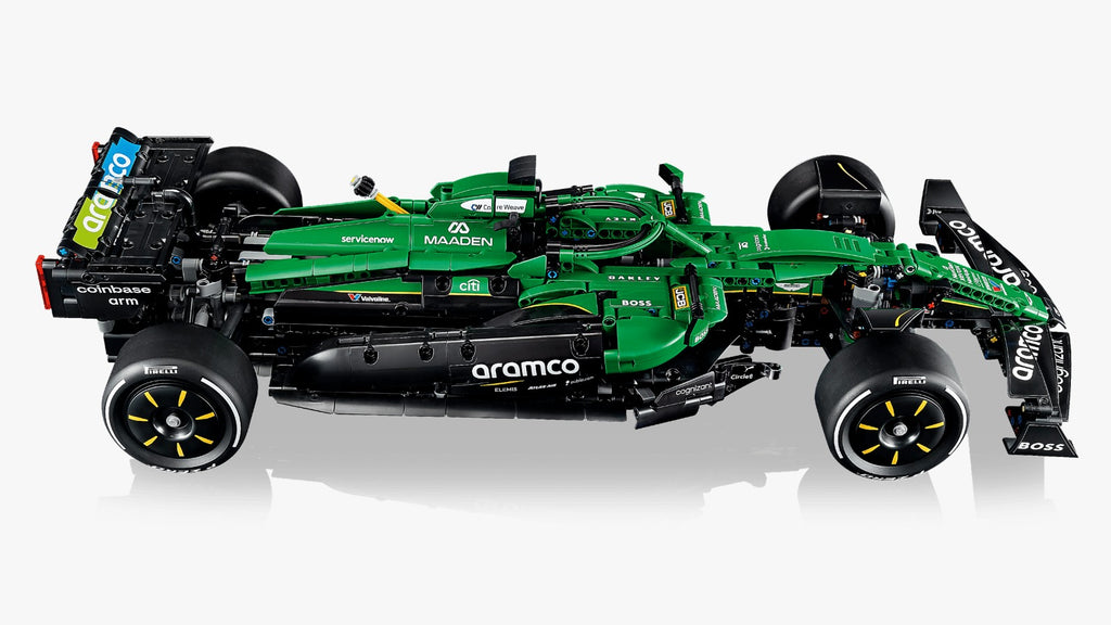 [Red Bull Racing RB20] [Ferrari SF-24] [Aston Martin Aramco AMR25 F1] [McLaren MCL39 F1] [Mercedes-AMG F1 W14 E] Car detailed 1:8 Scale Building Set Designed for Adult Fans and Collectors
