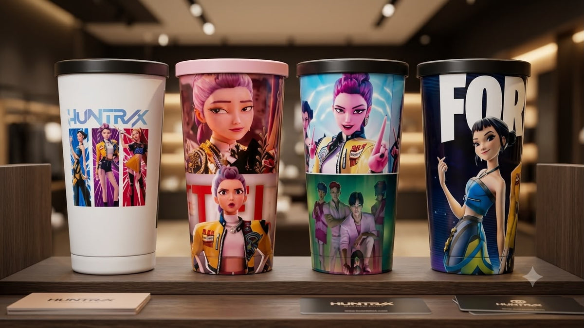 KPop Demon Hunters Themed Merchandise Tumbler ( Ramdom 1 )