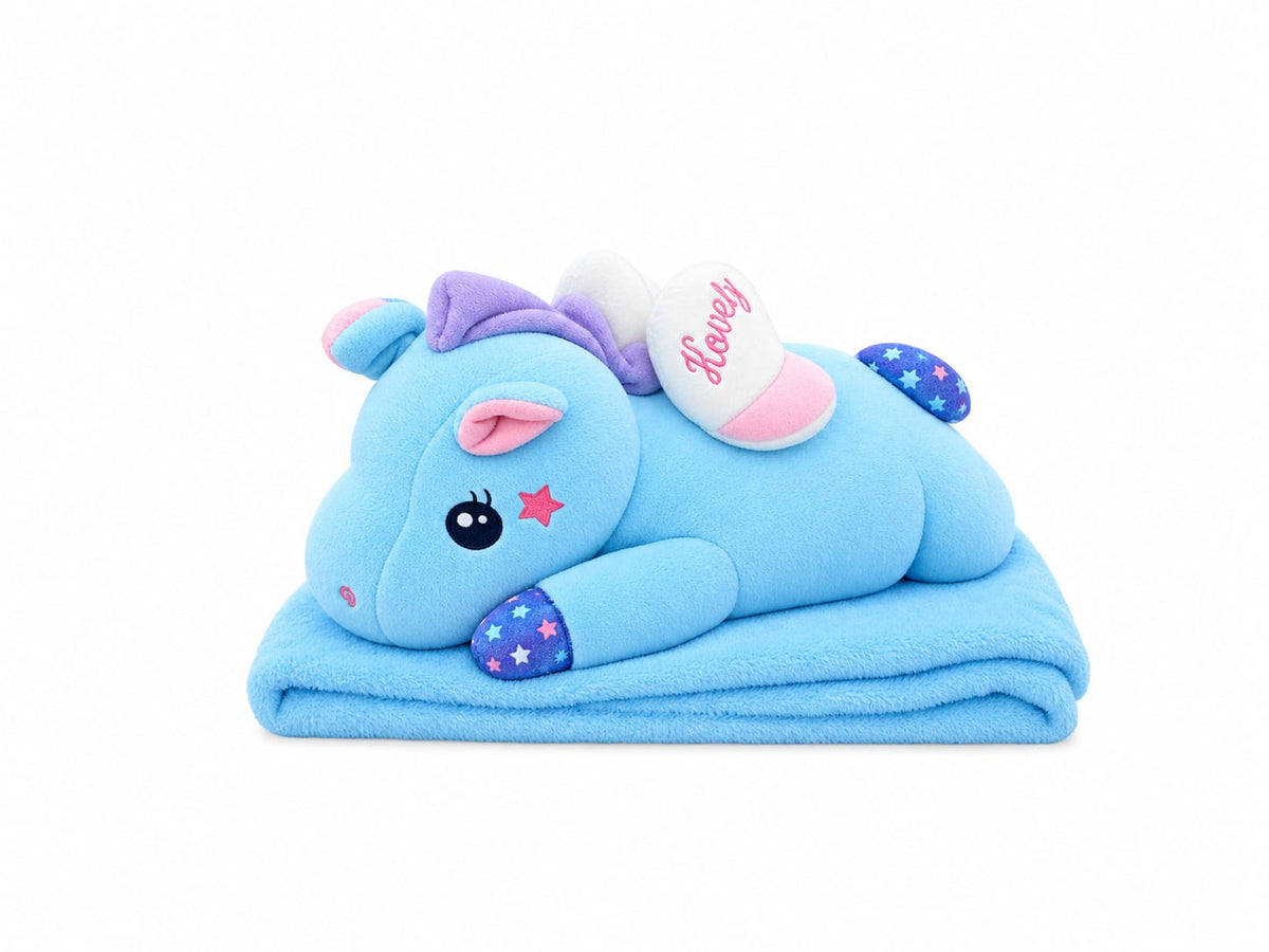 Sweet & Snuggly Collection –  Plush with Warm Blanket