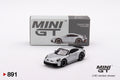 MINI GT Porsche 911 Dakar Ice Gray Metallic