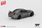 MINI GT Nissan Skyline GT-R Dark Metal Gray (NISMO BNR34 CRS Version)