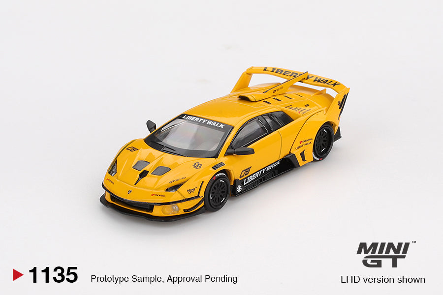 Lamborghini LB-Silhouette WORKS MURCIELAGO GT Evo Yellow