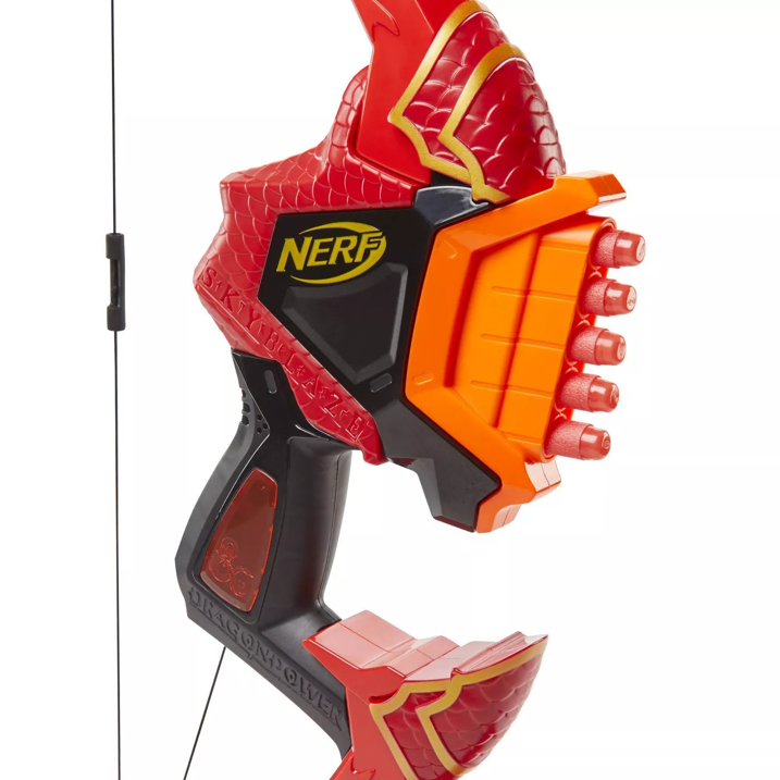 NERF DragonPower Skyblaze Dart Bow Blaster