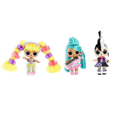 LOL Surprise Remix Hair Flip Dolls - 15 Surprises With Hair Reveal & Music, Great Gift for Kids