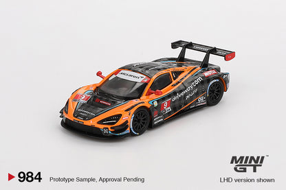 MINI GT McLaren 720S GT3 Evo Pfaff Motorsports 2024 IMSA Daytona 24 Hrs