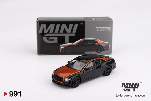 Mini GT Bentley Flying Spur Orange Flame / Onyx 1:64