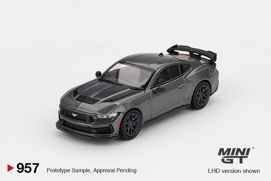 MINI GT Ford Mustang Dark Horse 2024 Carbonized Gray