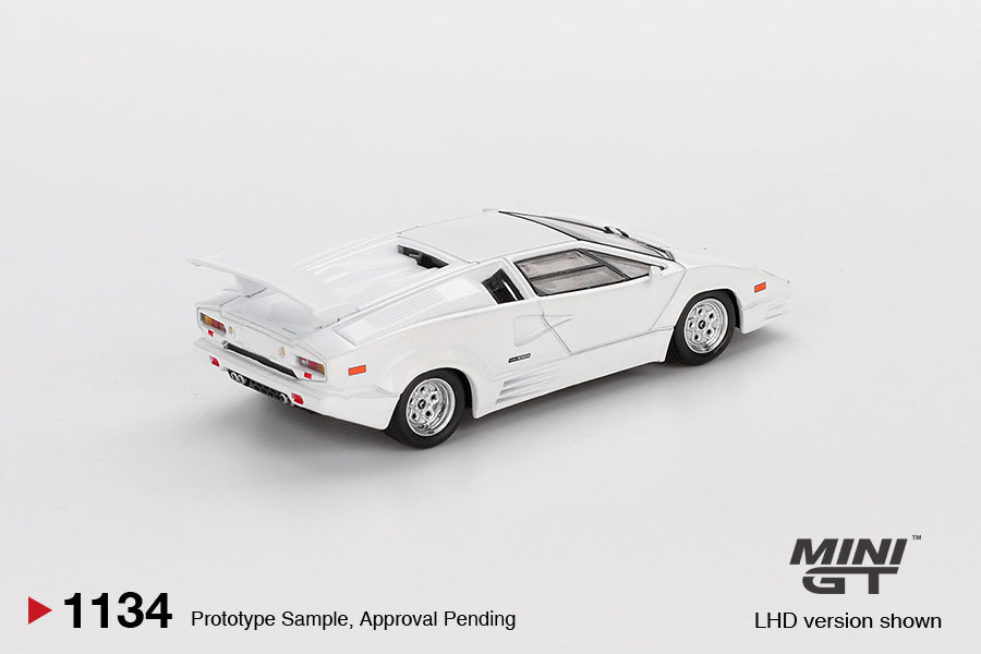 MINI GT Lamborghini Countach 25th Anniversary White