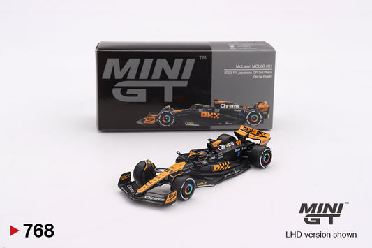 MINI GT McLaren MCL60 #81 Oscar Piastri 2023 F1 2023