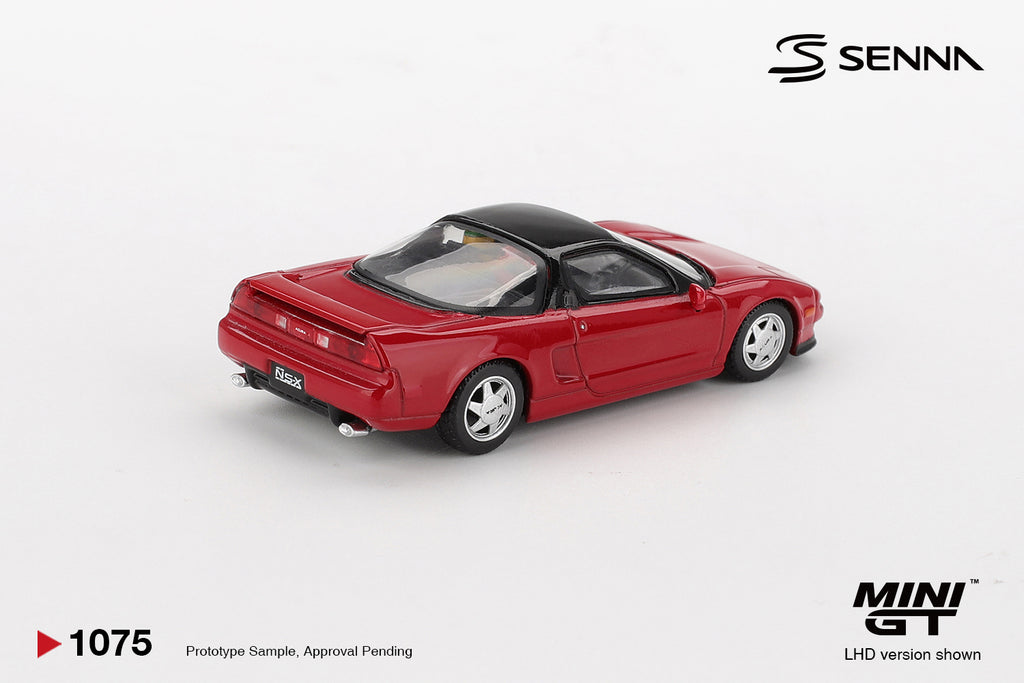 MINI GT Honda NS-X Prototype Midship Sports 1989 Ayrton Senna w/ Figure