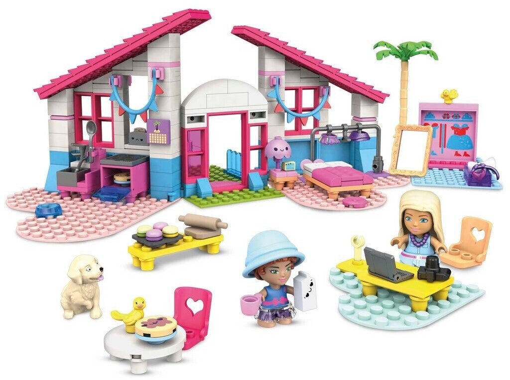 Mega Construx Barbie Malibu House Play Set