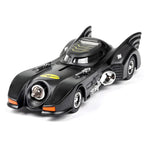1:38 Scale 1989 Batmobile Toy Die Cast Batman Car Vehicle Push N Go Gift Collectible for Boys and Men