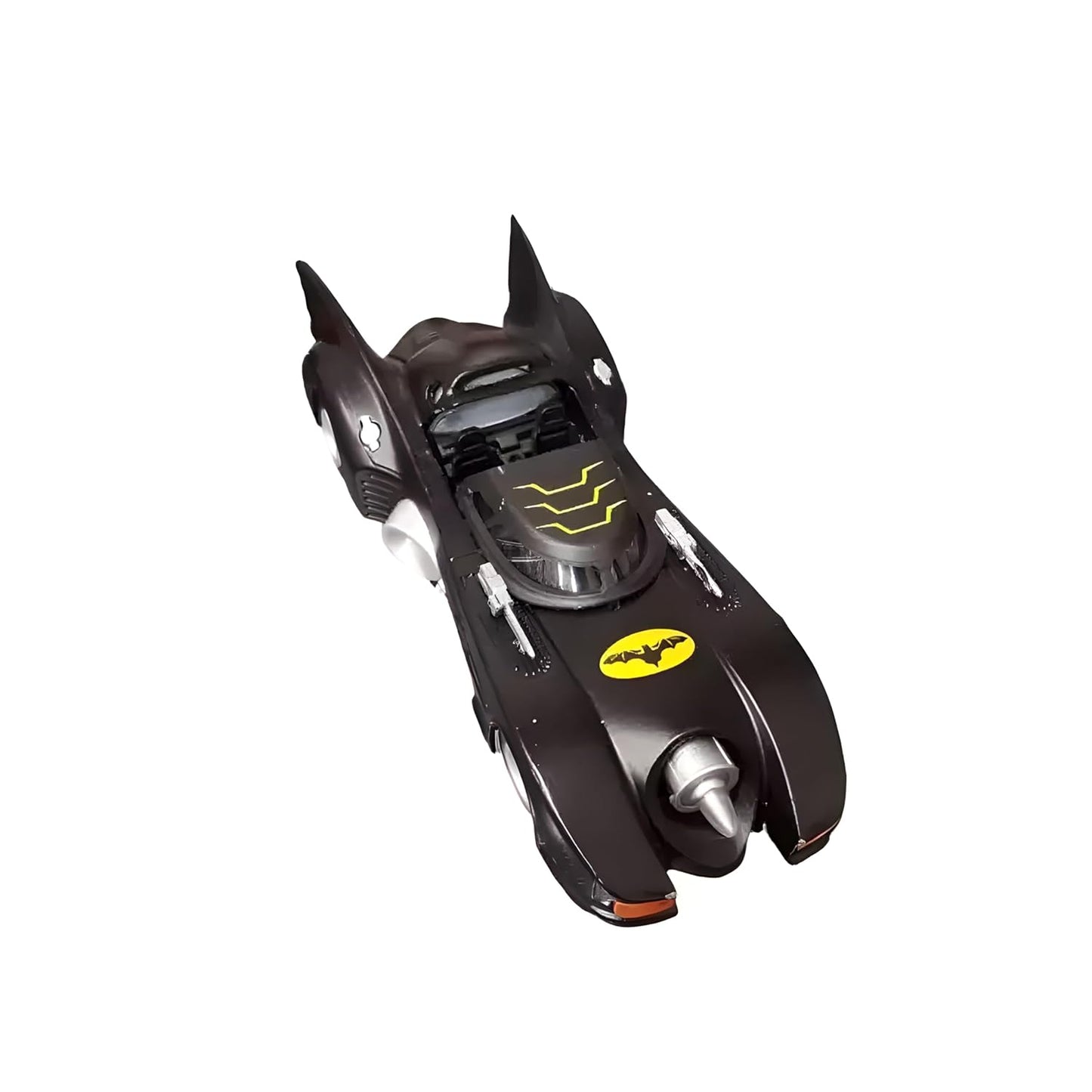 1:38 Scale 1989 Batmobile Toy Die Cast Batman Car Vehicle Push N Go Gift Collectible for Boys and Men