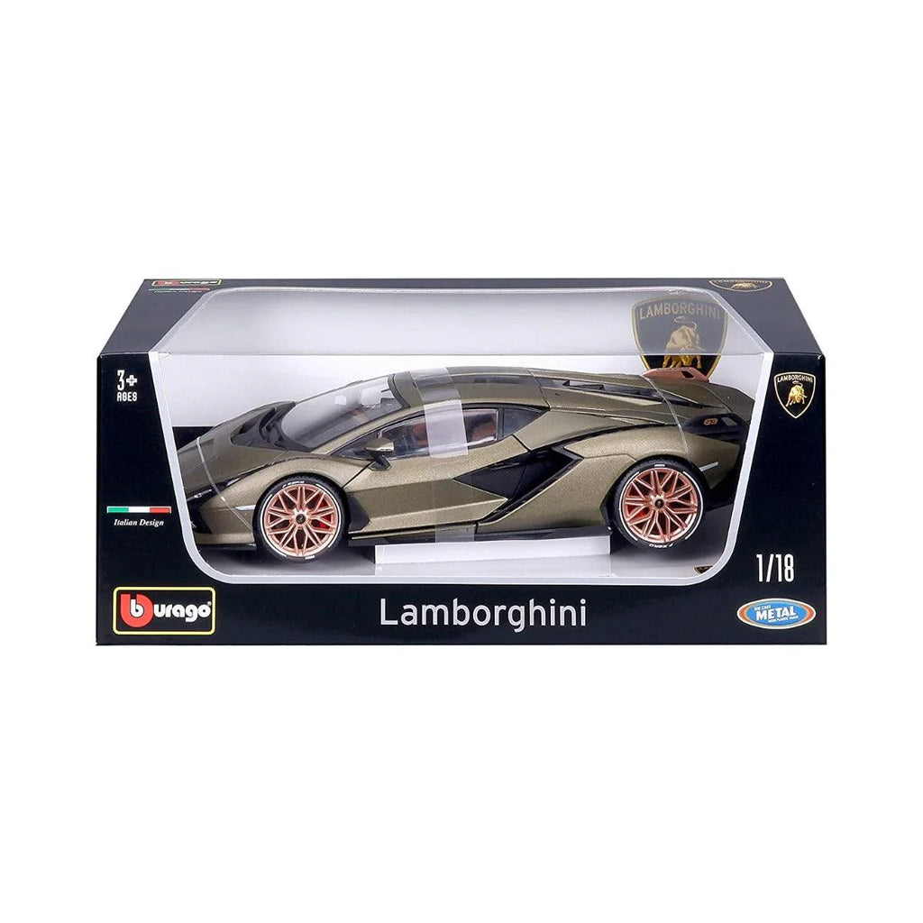 Bburago Die-Cast 1:18 Scale Lamborghini Sian FKP 37