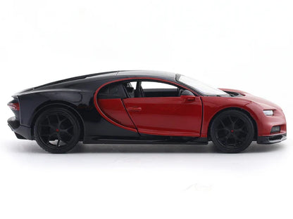 Bugatti Chiron Sport Red 1:24 Maisto with Acrylic Case Licensed Diecast Scale Model Car Collectible