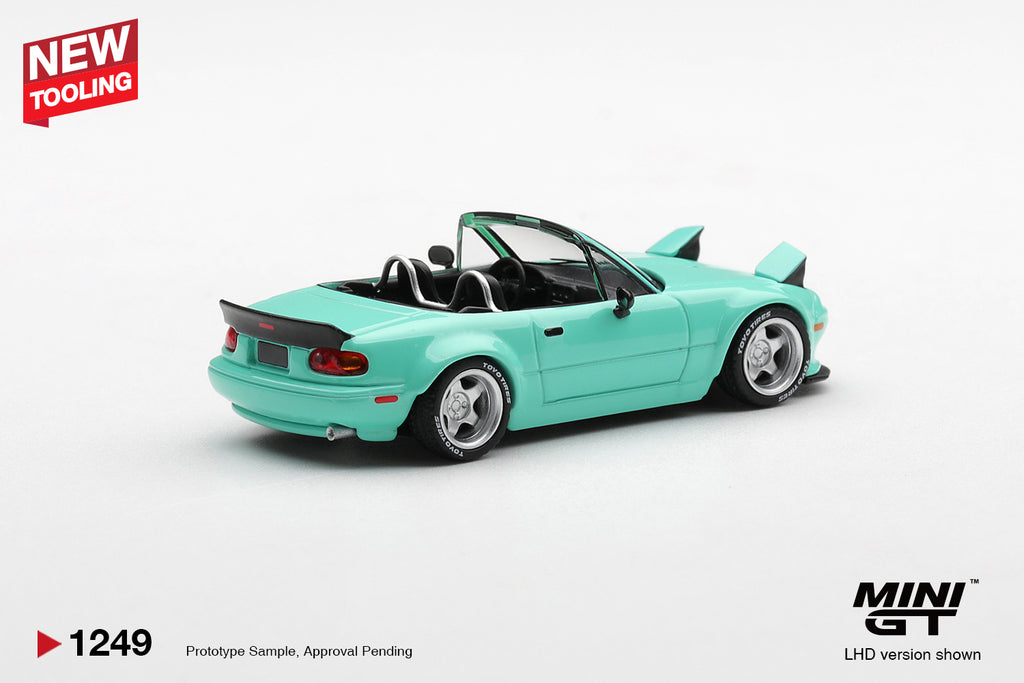 MINI GT Mazda MX-5 (NA) Pandem Mint Green